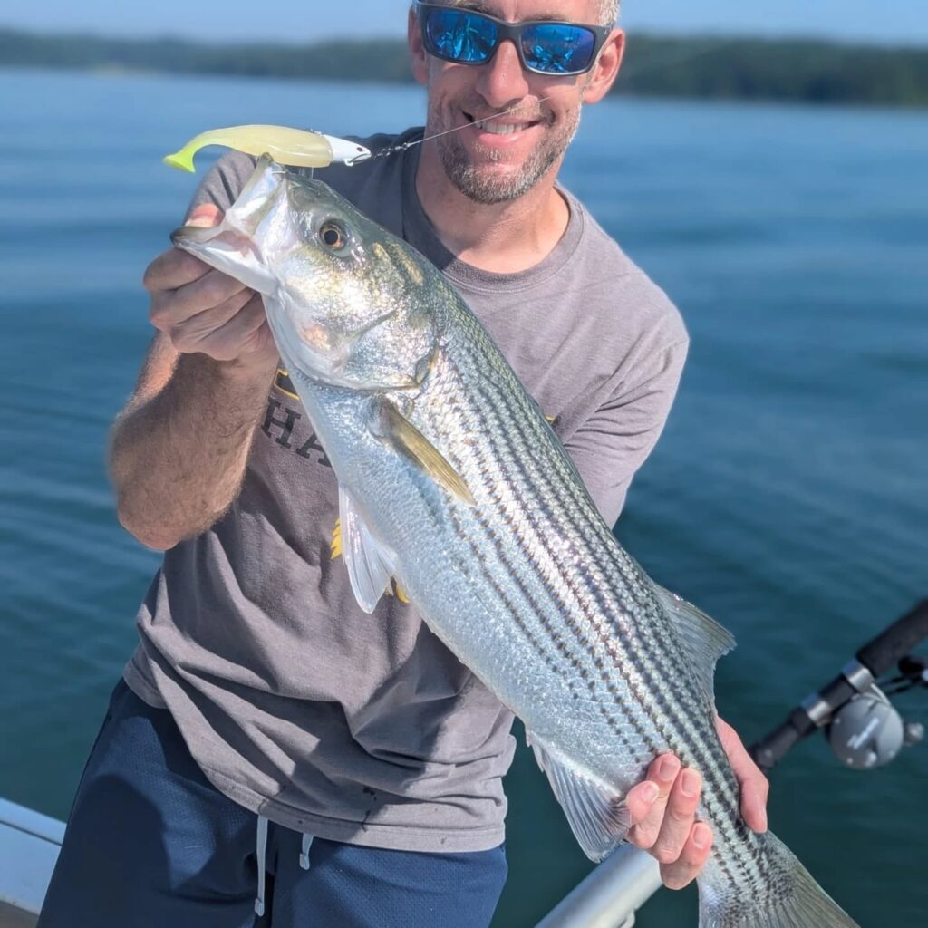 Your Guide to Catching Lake Lanier Stripers
